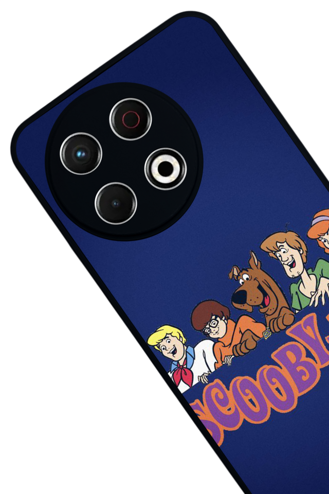 Tecno Spark 30 Pro Uyumlu Scooby Doo Tasarımlı Glossy Premium Kılıf