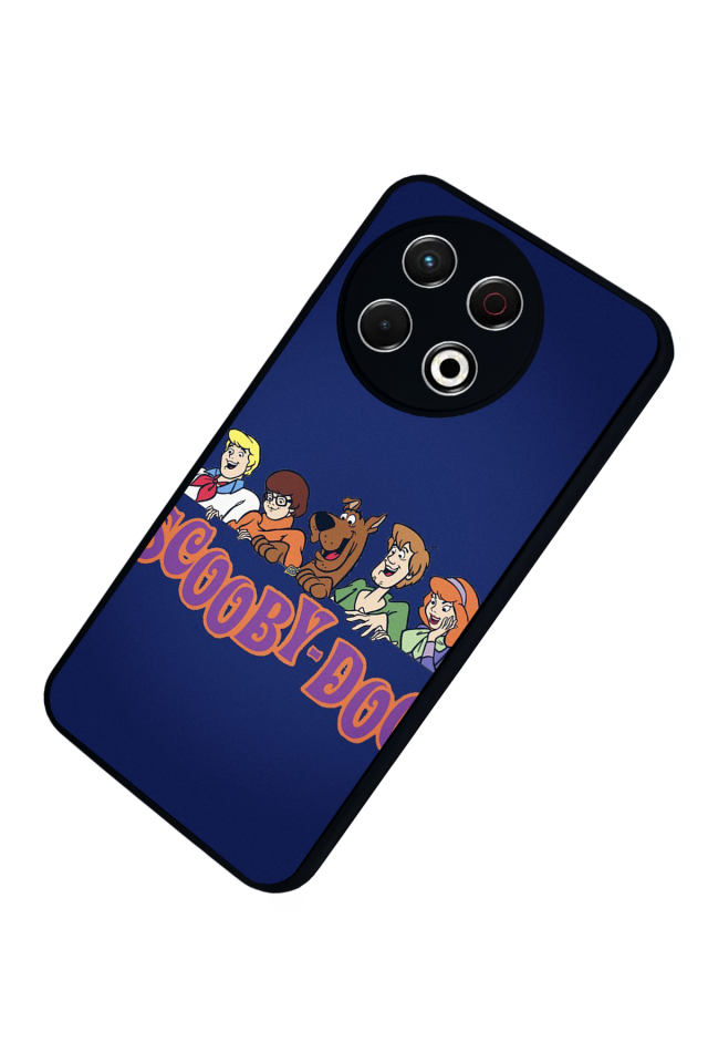 Tecno Spark 30 Pro Uyumlu Scooby Doo Tasarımlı Glossy Premium Kılıf