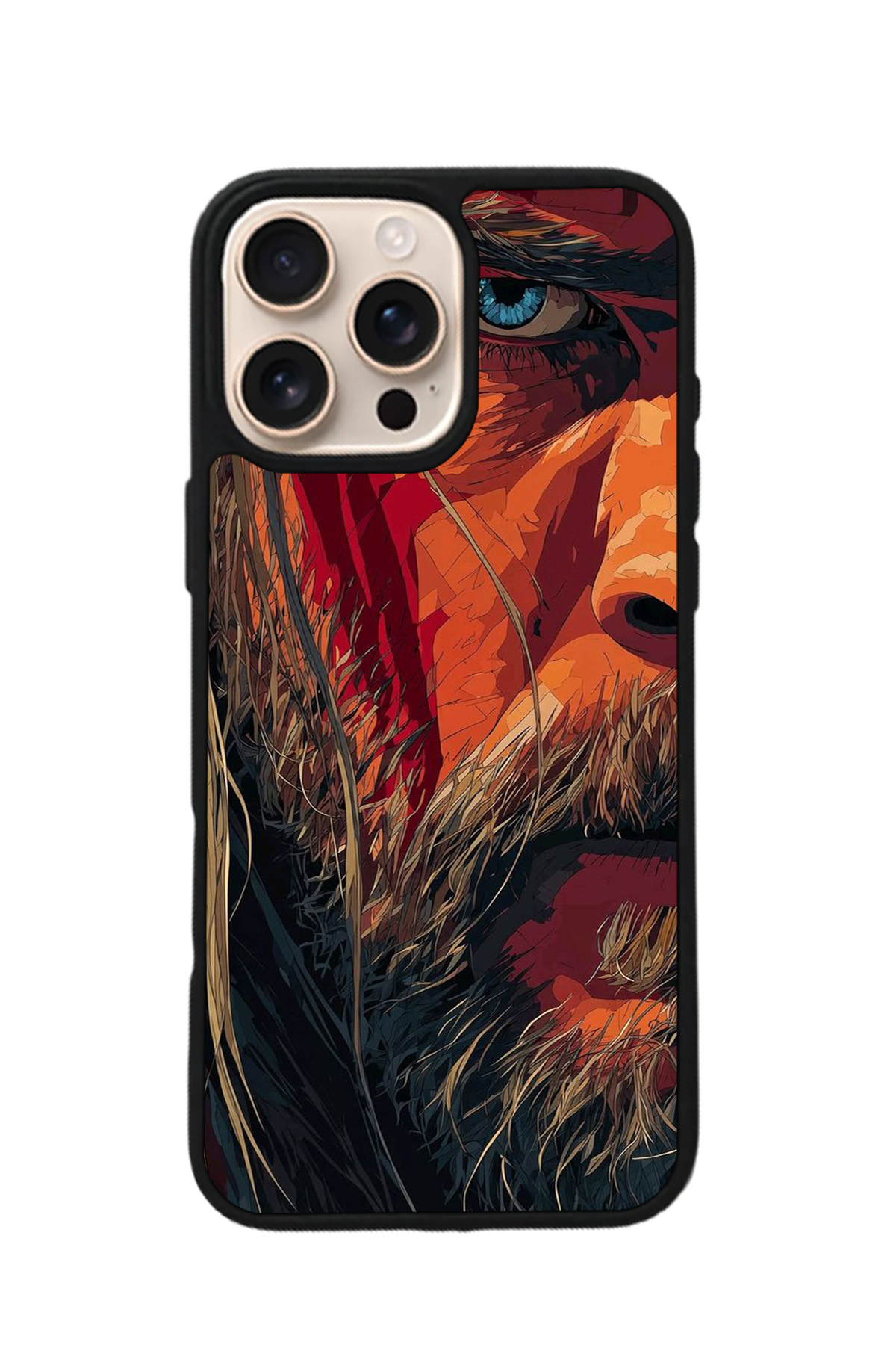 iPhone 16 Pro Max Uyumlu Thor Tasarımlı Glossy Premium Kılıf