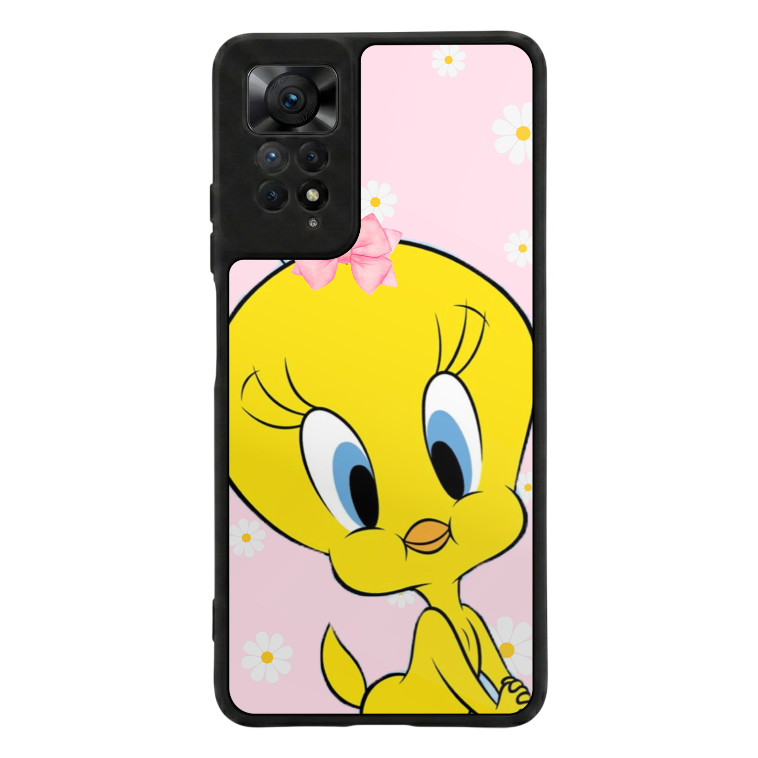Xiaomi Redmi Note 11 Pro Uyumlu Tweety Tasarımlı Glossy Premium Kılıf
