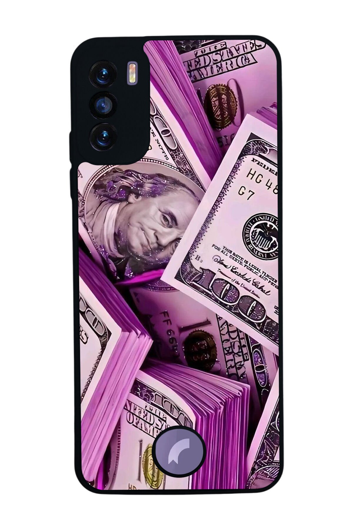 Reeder S19 Max Pro S Uyumlu Money Para Tasarımlı Glossy Premium Kılıf