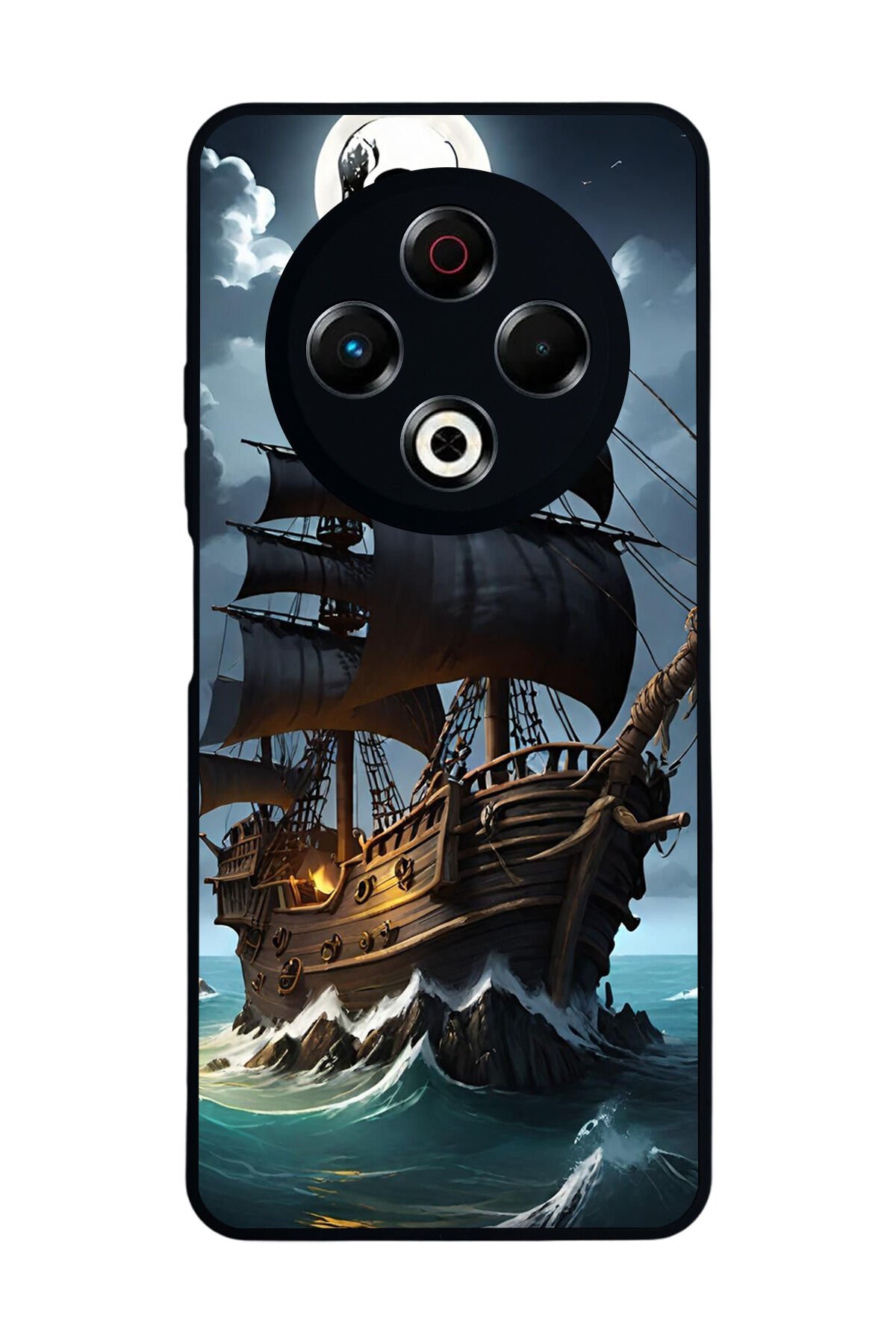 Tecno Spark 30 Uyumlu Korsan Tasarımlı Glossy Premium Kılıf