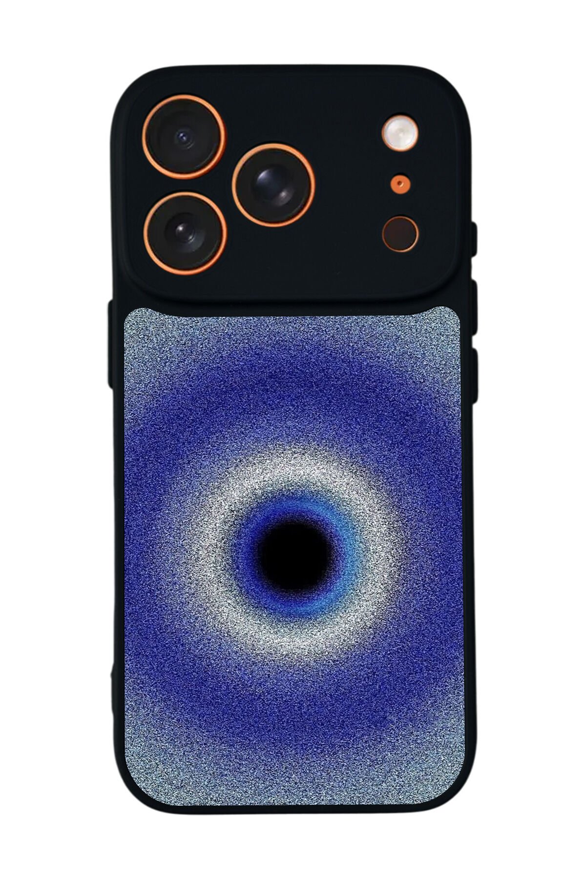 iPhone 17 Pro Uyumlu Nazar Tasarımlı Glossy Premium Kılıf