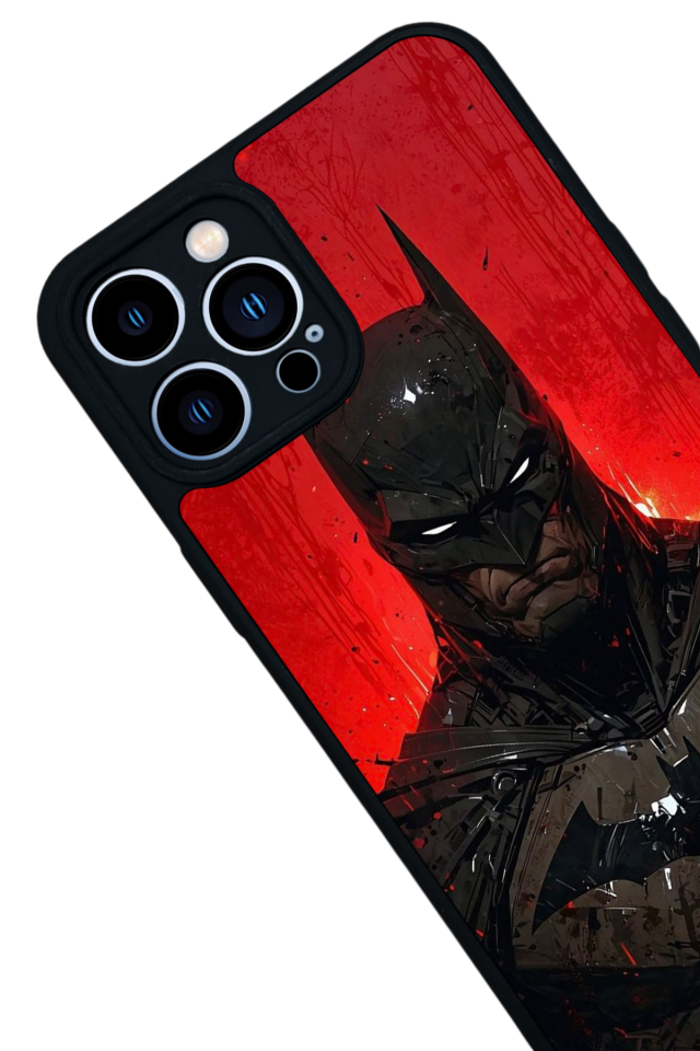 iPhone 12 Pro Max Uyumlu Batman Tasarımlı Glossy Premium Kılıf