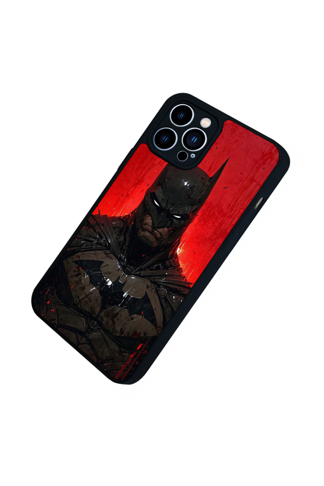 iPhone 12 Pro Max Uyumlu Batman Tasarımlı Glossy Premium Kılıf