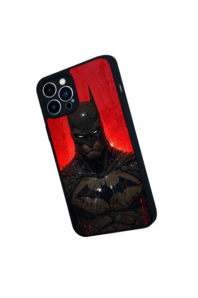 iPhone 12 Pro Max Uyumlu Batman Tasarımlı Glossy Premium Kılıf