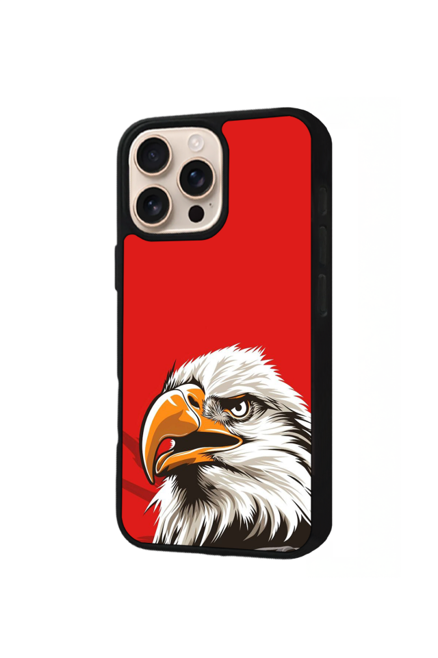 iPhone 16 Pro Uyumlu Besiktas Tasarımlı Glossy Premium Kılıf