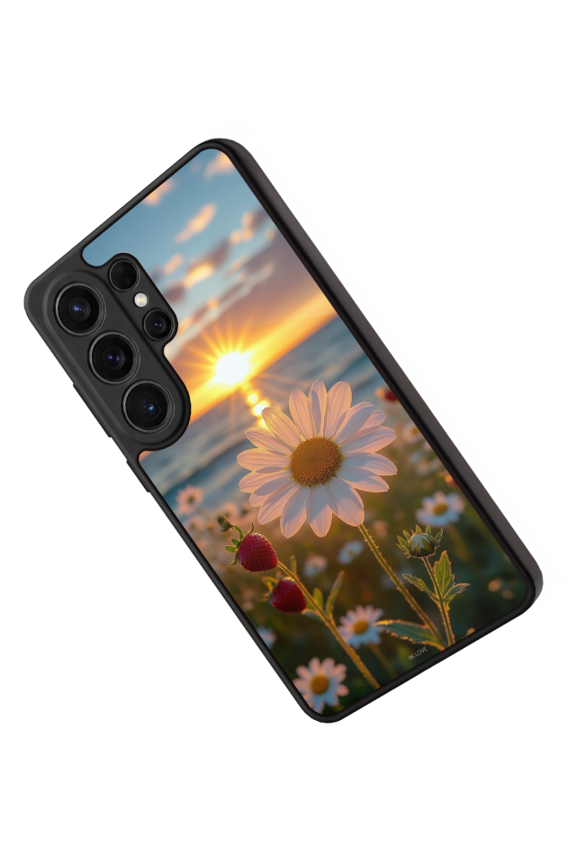 Samsung Galaxy S26 Ultra Uyumlu Cicek Tasarımlı Glossy Premium Kılıf