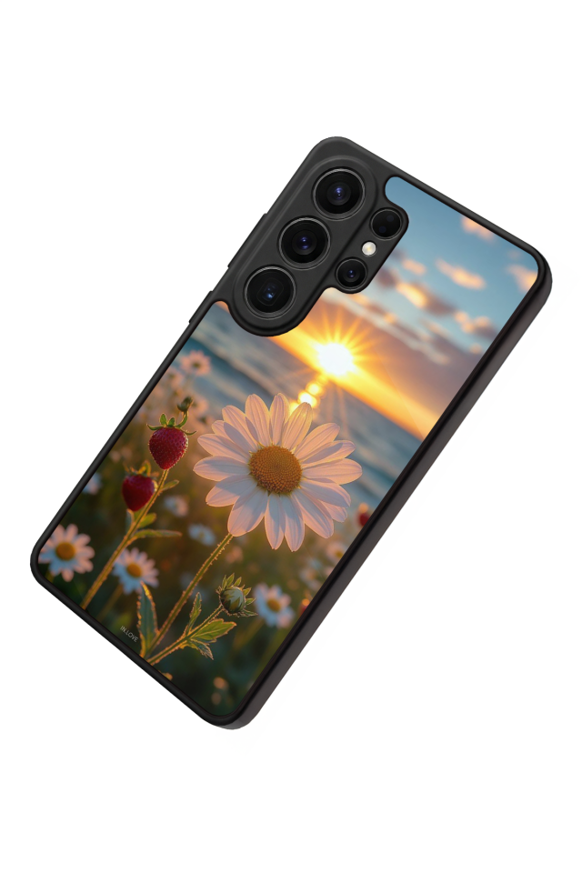 Samsung Galaxy S26 Ultra Uyumlu Cicek Tasarımlı Glossy Premium Kılıf