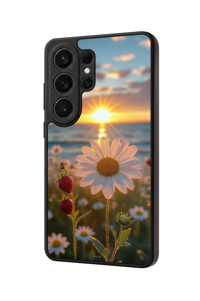 Samsung Galaxy S26 Ultra Uyumlu Cicek Tasarımlı Glossy Premium Kılıf