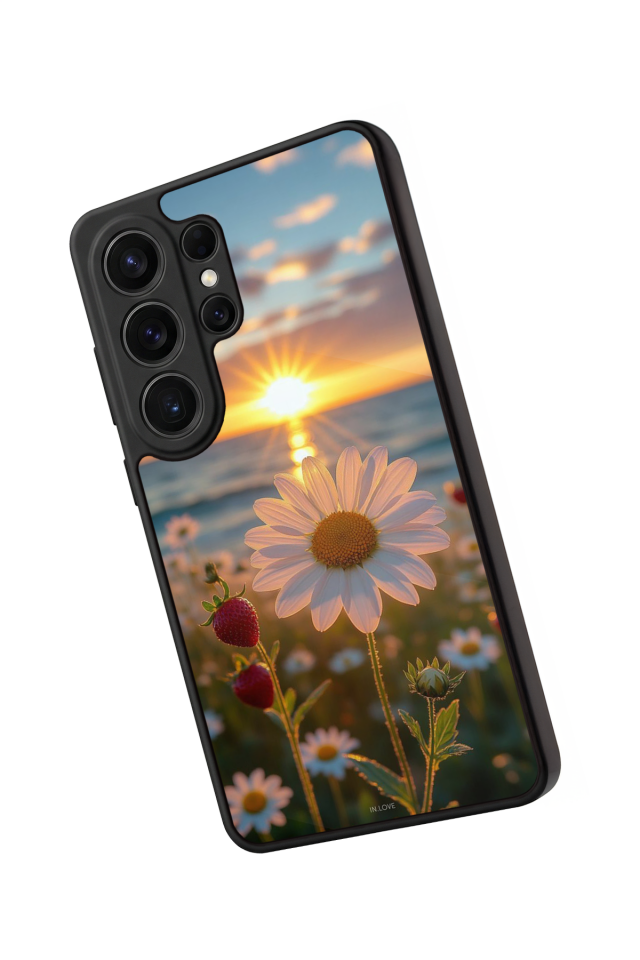 Samsung Galaxy S26 Ultra Uyumlu Cicek Tasarımlı Glossy Premium Kılıf