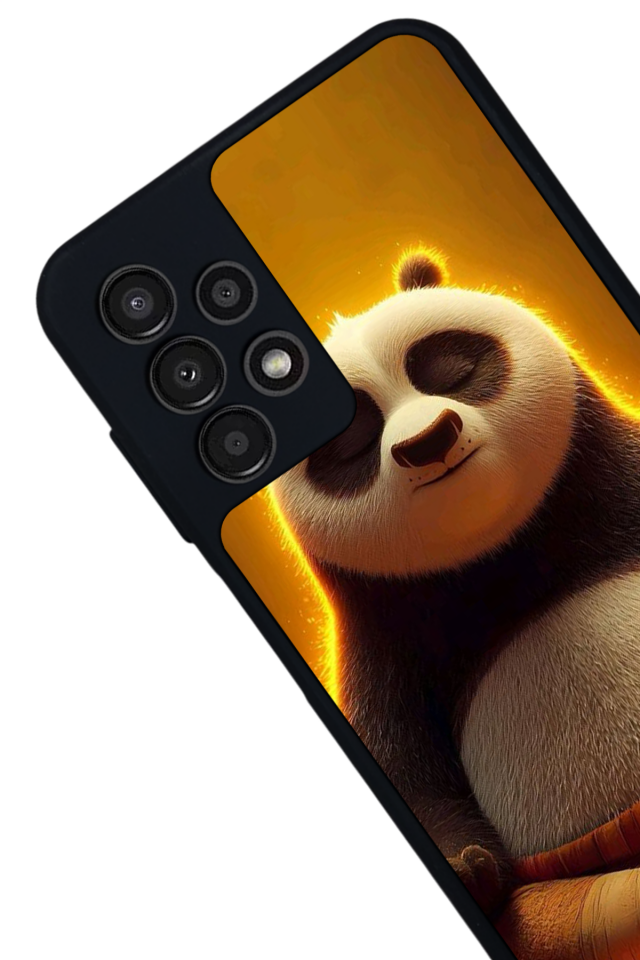 Samsung Galaxy A23 Uyumlu Kung Fu Panda Tasarımlı Glossy Premium Kılıf