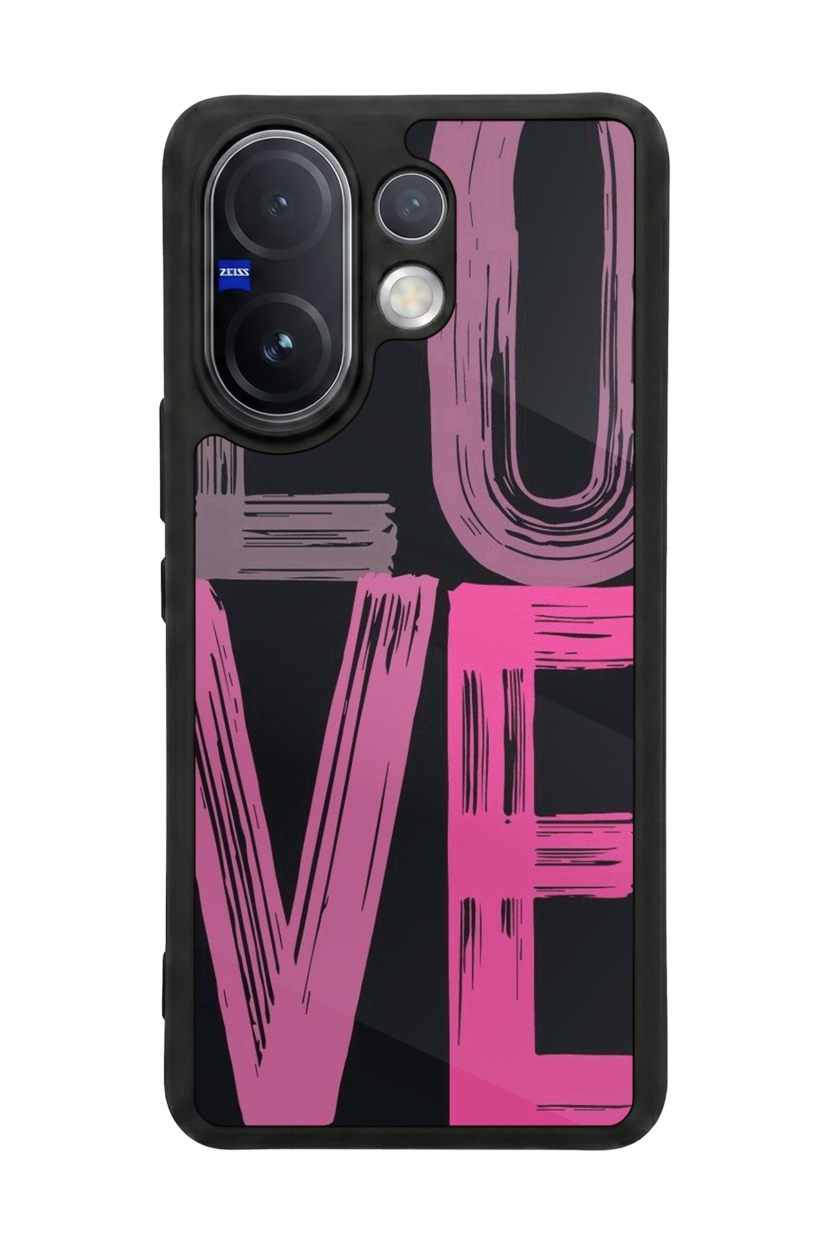 Vivo V60 Uyumlu Love Tasarımlı Glossy Premium Kılıf