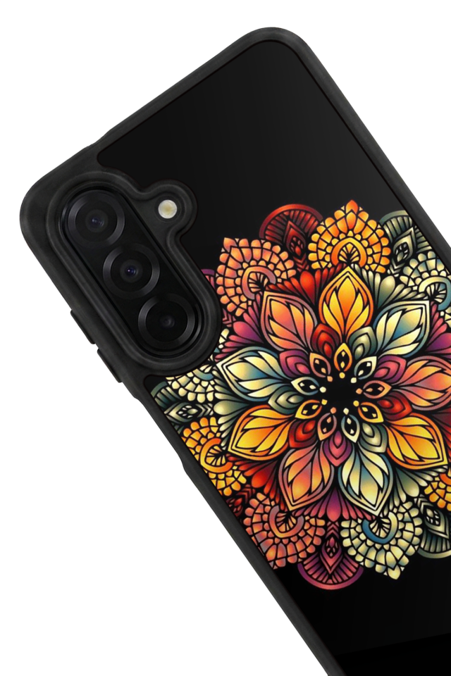 Samsung Galaxy A56 Uyumlu Mandala Tasarımlı Glossy Premium Kılıf