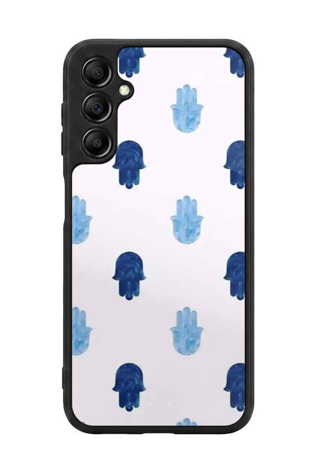 Samsung Galaxy A14 Uyumlu Nazar Tasarımlı Glossy Premium Kılıf