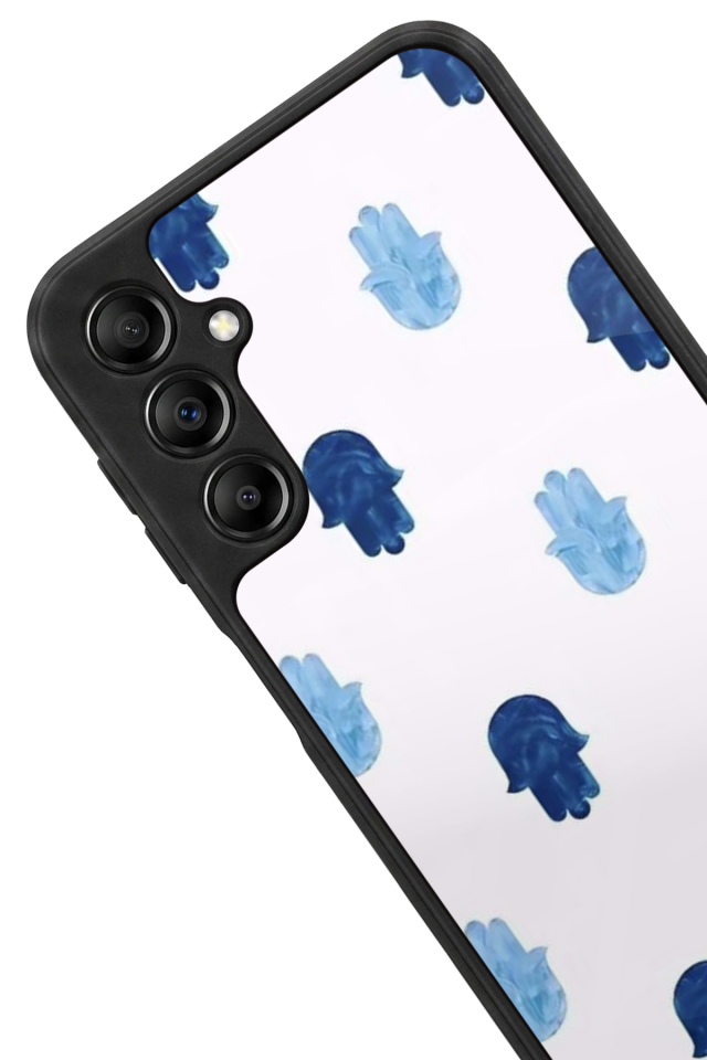 Samsung Galaxy A14 Uyumlu Nazar Tasarımlı Glossy Premium Kılıf