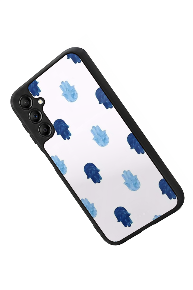 Samsung Galaxy A14 Uyumlu Nazar Tasarımlı Glossy Premium Kılıf