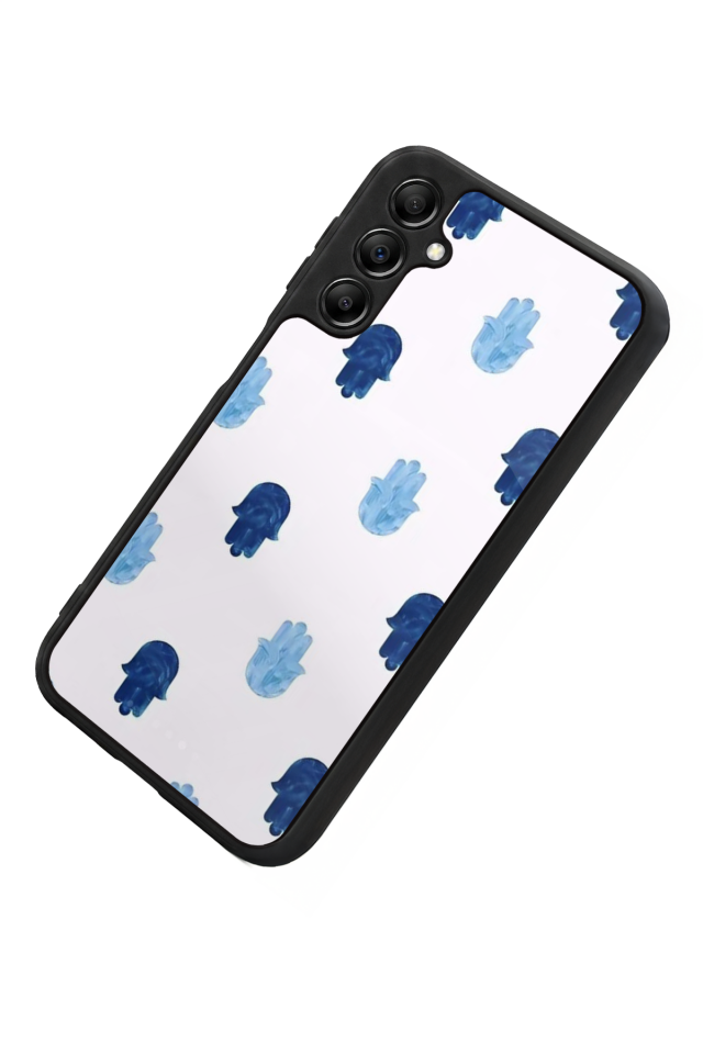 Samsung Galaxy A14 Uyumlu Nazar Tasarımlı Glossy Premium Kılıf