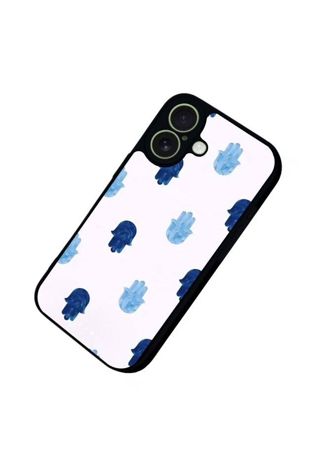 iPhone 17 Uyumlu Nazar Tasarımlı Glossy Premium Kılıf