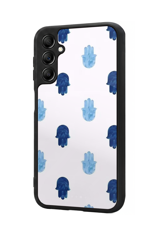 Samsung Galaxy A14 Uyumlu Nazar Tasarımlı Glossy Premium Kılıf