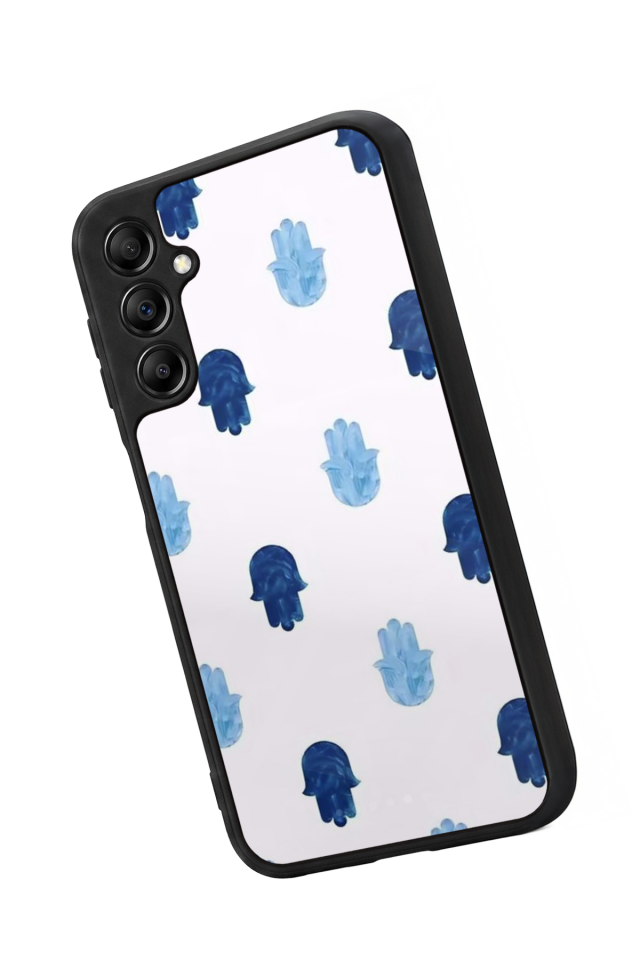 Samsung Galaxy A14 Uyumlu Nazar Tasarımlı Glossy Premium Kılıf