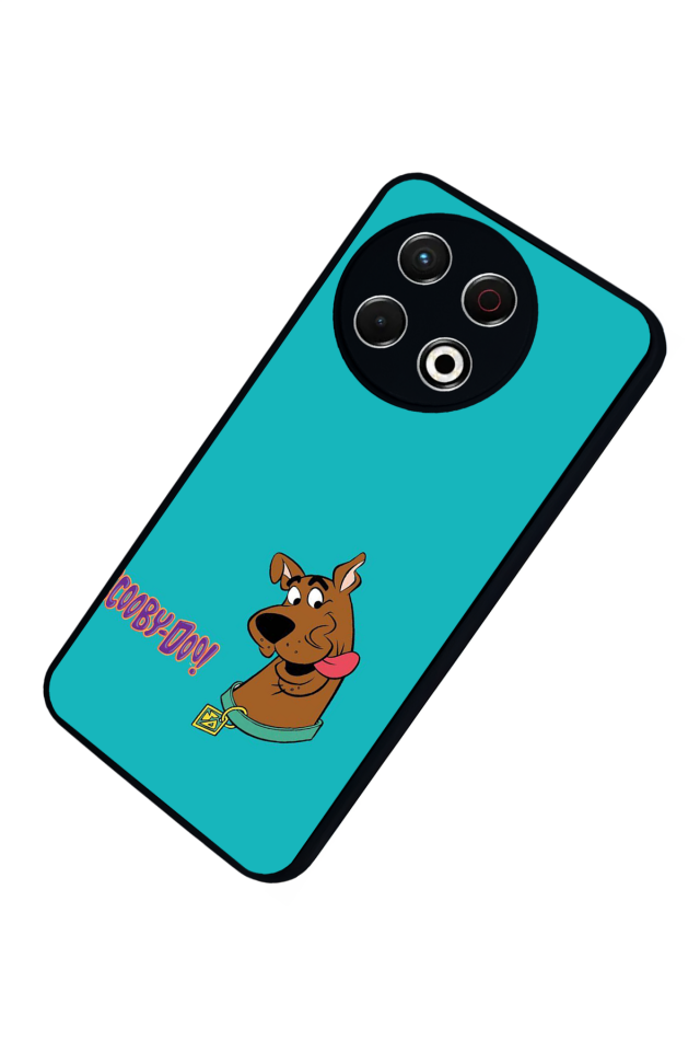 Tecno Spark 30 Pro Uyumlu Scooby Doo Tasarımlı Glossy Premium Kılıf