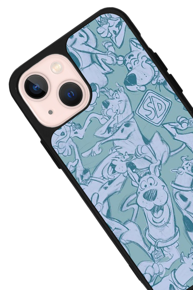 iPhone 15 Plus Uyumlu Scooby Doo Tasarımlı Glossy Premium Kılıf