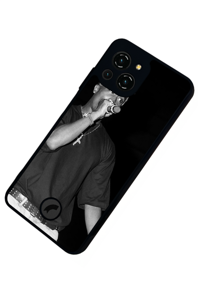 Reeder S23 Pro Max Uyumlu Tupac Tasarımlı Glossy Premium Kılıf