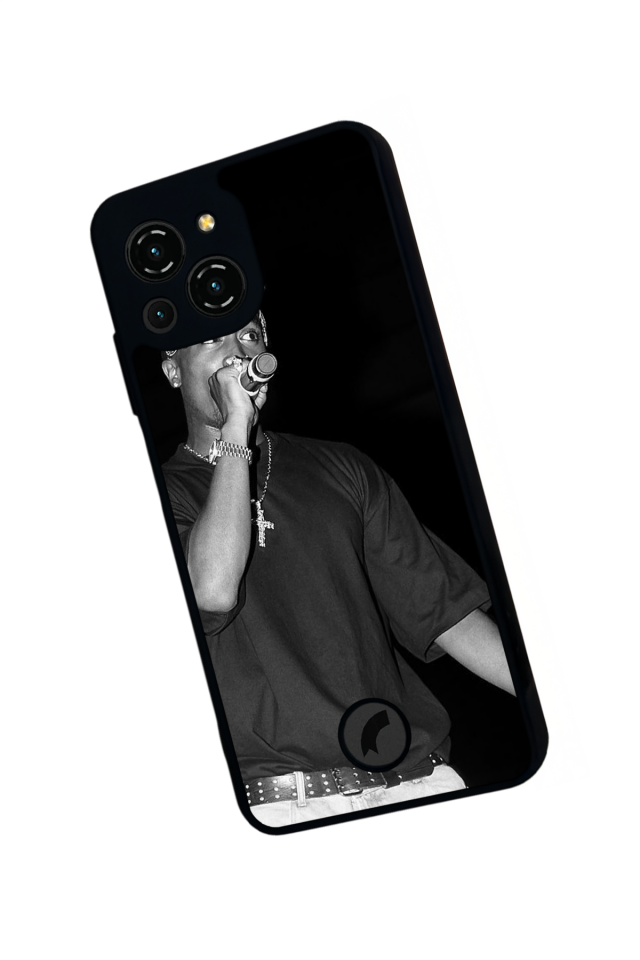 Reeder S23 Pro Max Uyumlu Tupac Tasarımlı Glossy Premium Kılıf