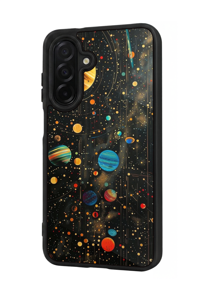Samsung Galaxy A26 Uyumlu Uzay Tasarımlı Glossy Premium Kılıf