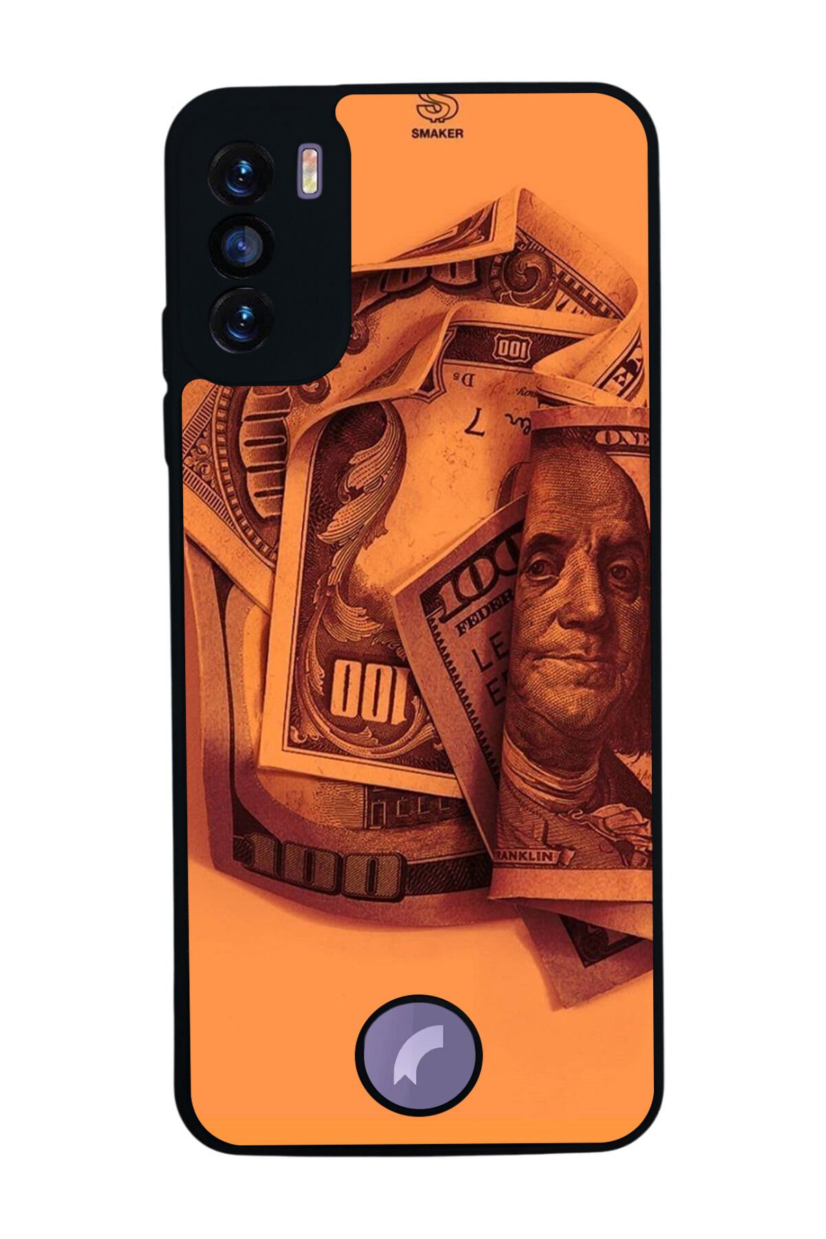 Reeder S19 Max Pro S Uyumlu Money Para Tasarımlı Glossy Premium Kılıf