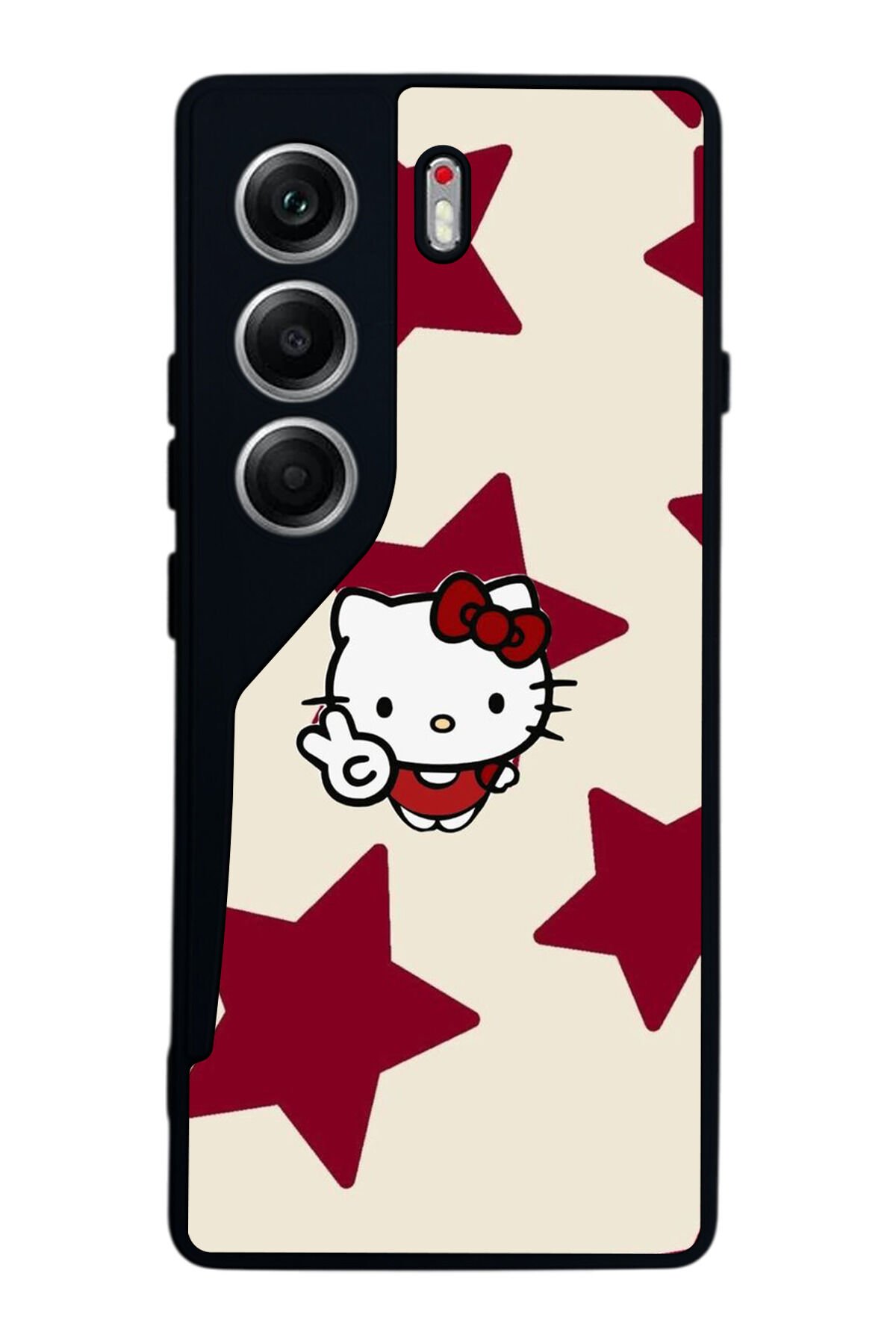 Tecno Camon 40 Uyumlu HelloKitty Tasarımlı Glossy Premium Kılıf