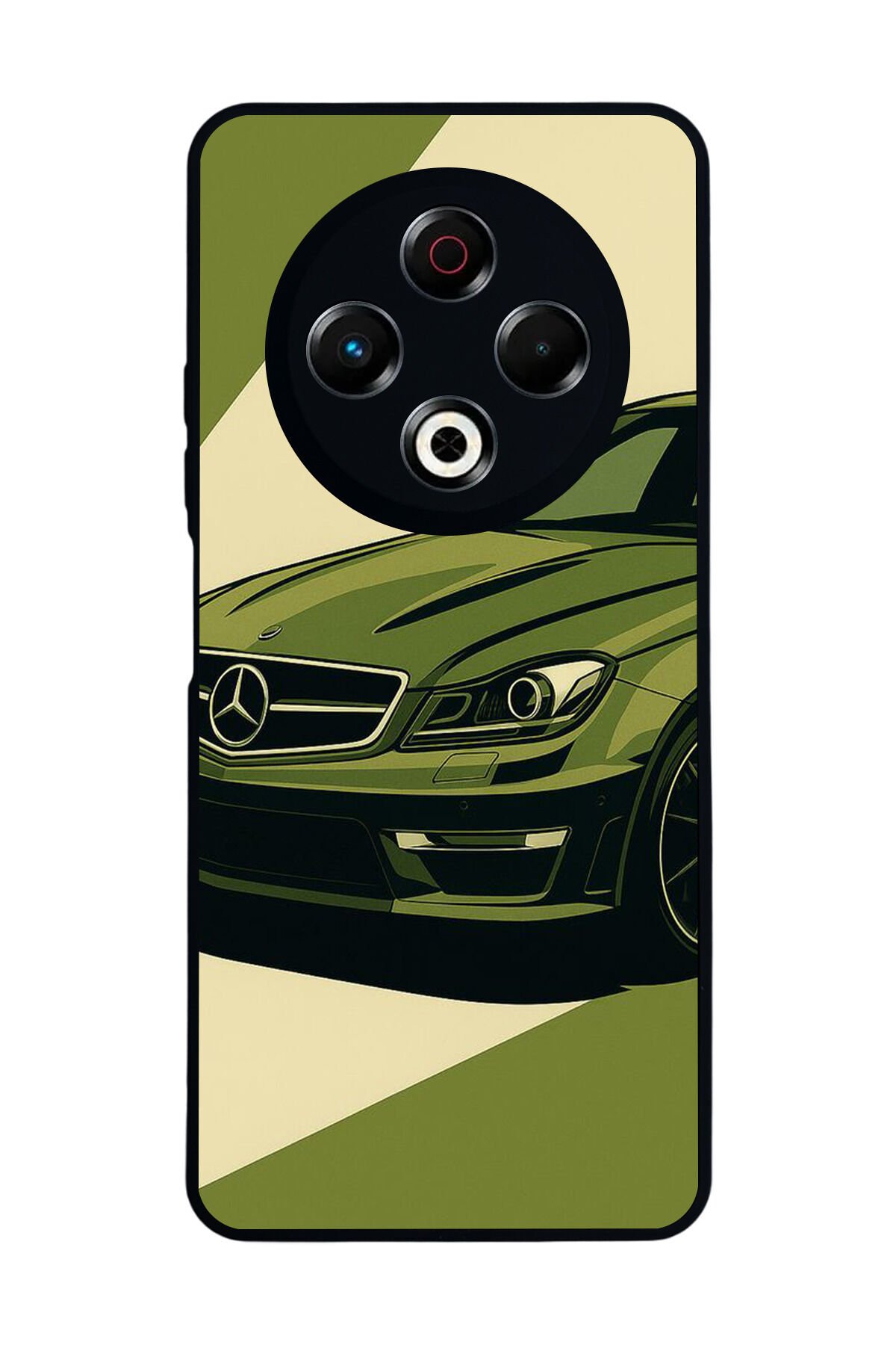 Tecno Spark 30 Uyumlu Mercedes Tasarımlı Glossy Premium Kılıf