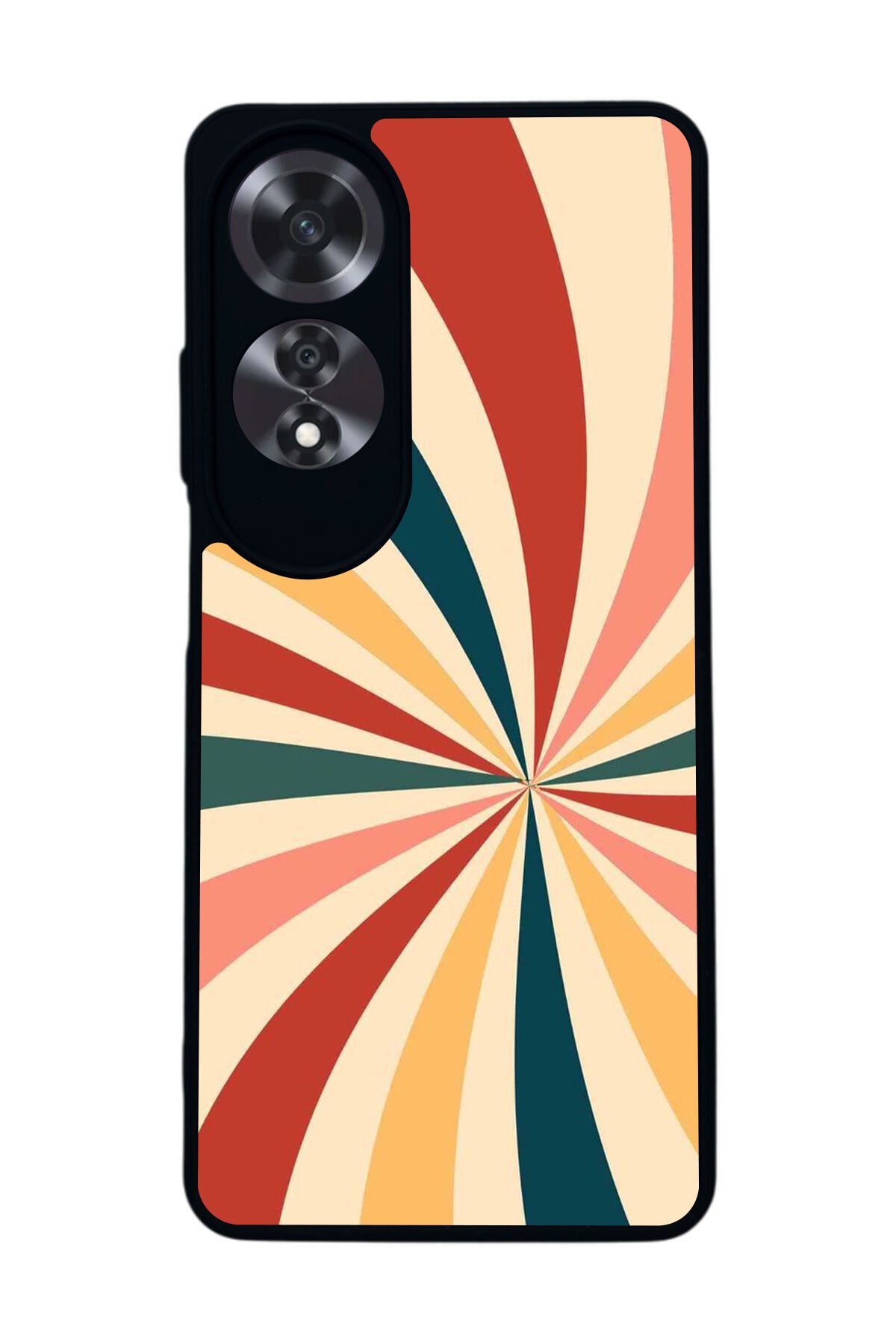 Oppo A60 Mat Siyah uyumlu Kılıf – Yumuşak Silikon, Koruyucu, Şok Emici Kapak