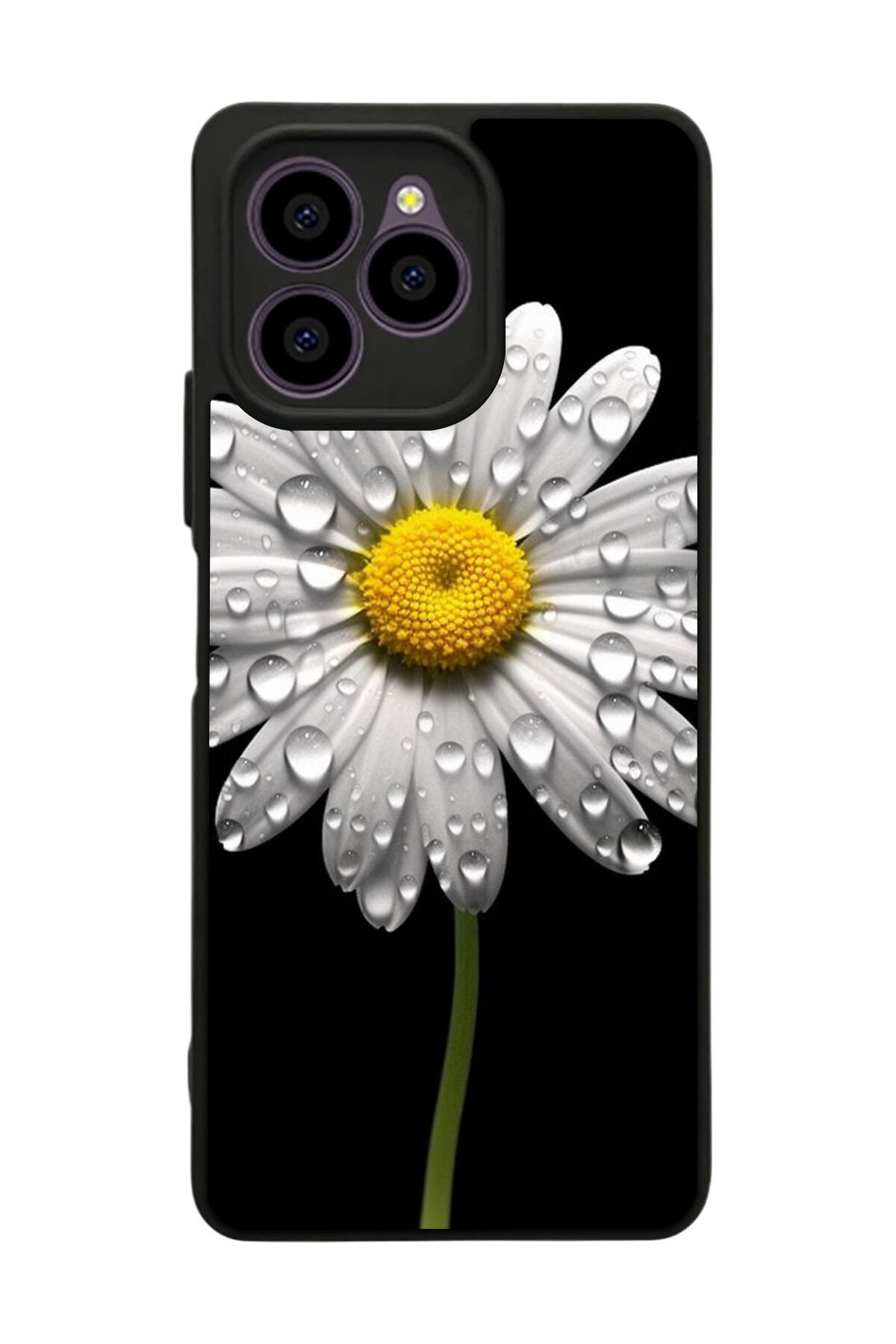 Omix X6 Uyumlu Papatya Tasarımlı Glossy Premium Kılıf