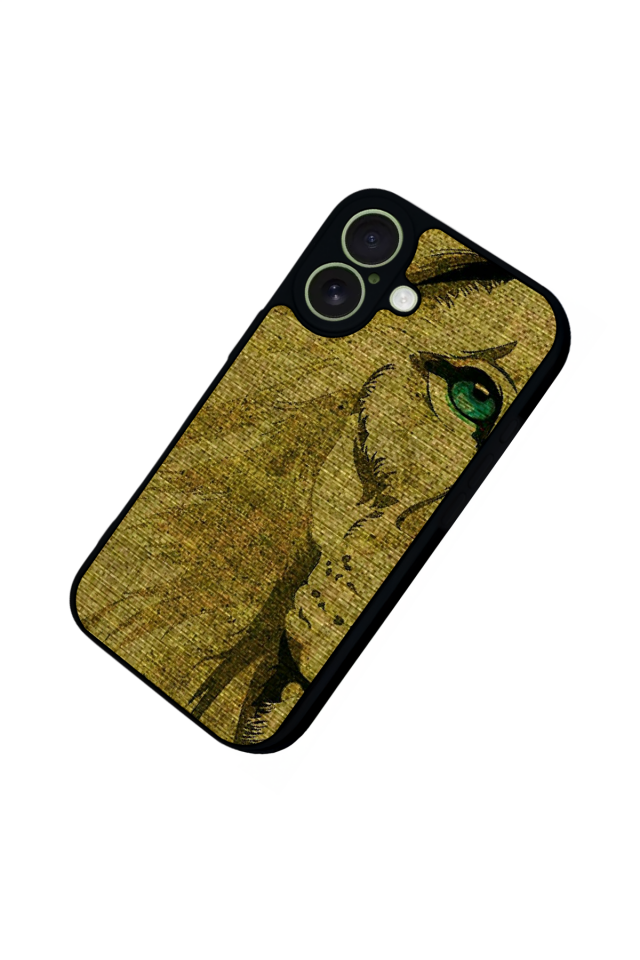 iPhone 17 Uyumlu Aslan Tasarımlı Glossy Premium Kılıf