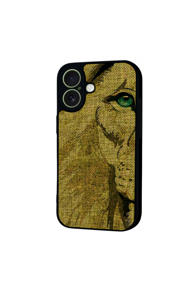 iPhone 17 Uyumlu Aslan Tasarımlı Glossy Premium Kılıf