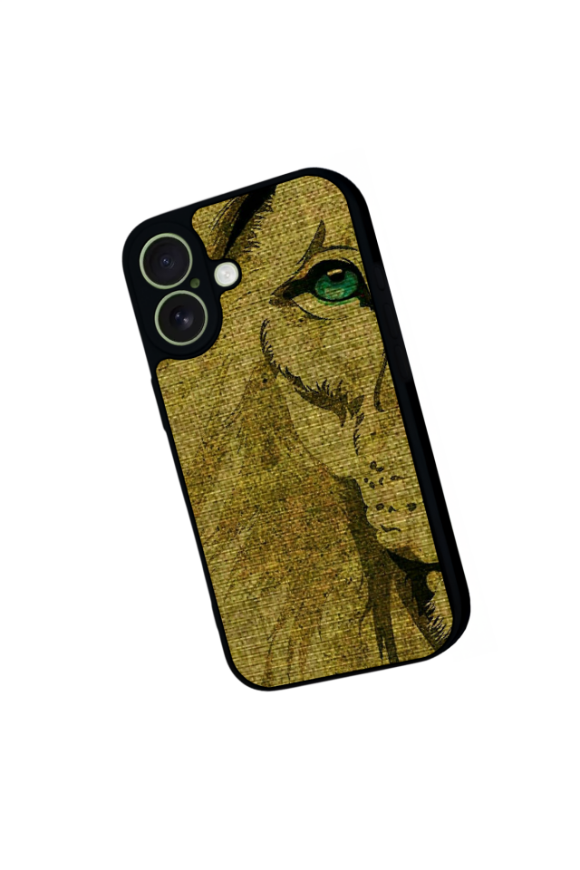 iPhone 17 Uyumlu Aslan Tasarımlı Glossy Premium Kılıf