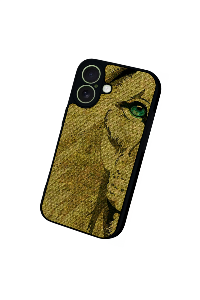 iPhone 17 Uyumlu Aslan Tasarımlı Glossy Premium Kılıf