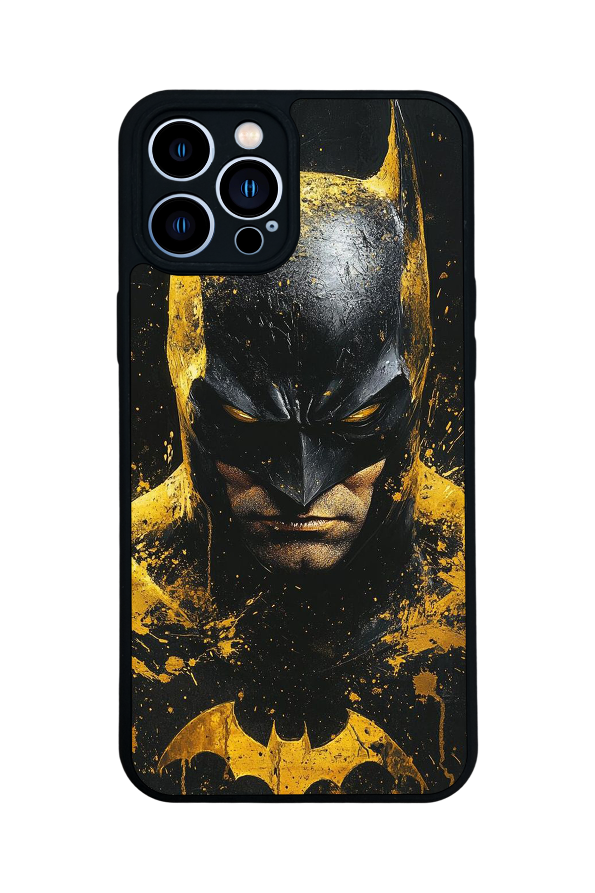 iPhone 12 Pro Max Uyumlu Batman Tasarımlı Glossy Premium Kılıf
