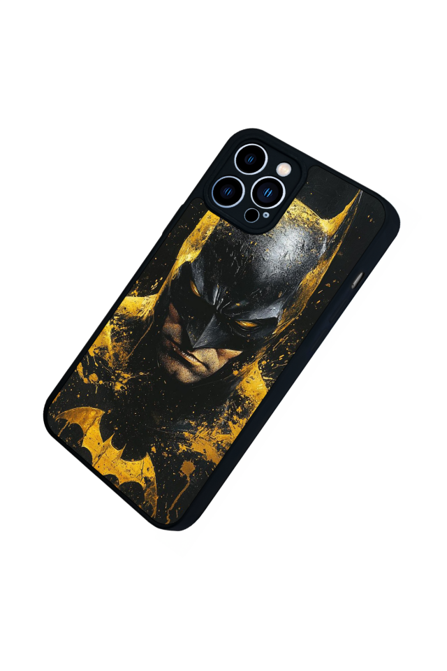 iPhone 12 Pro Max Uyumlu Batman Tasarımlı Glossy Premium Kılıf