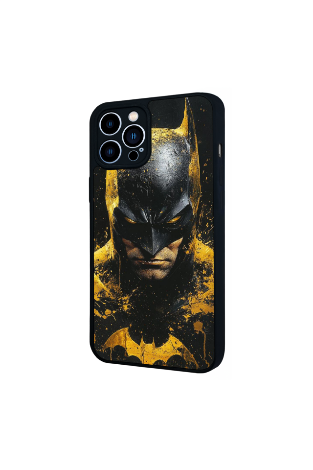 iPhone 12 Pro Max Uyumlu Batman Tasarımlı Glossy Premium Kılıf