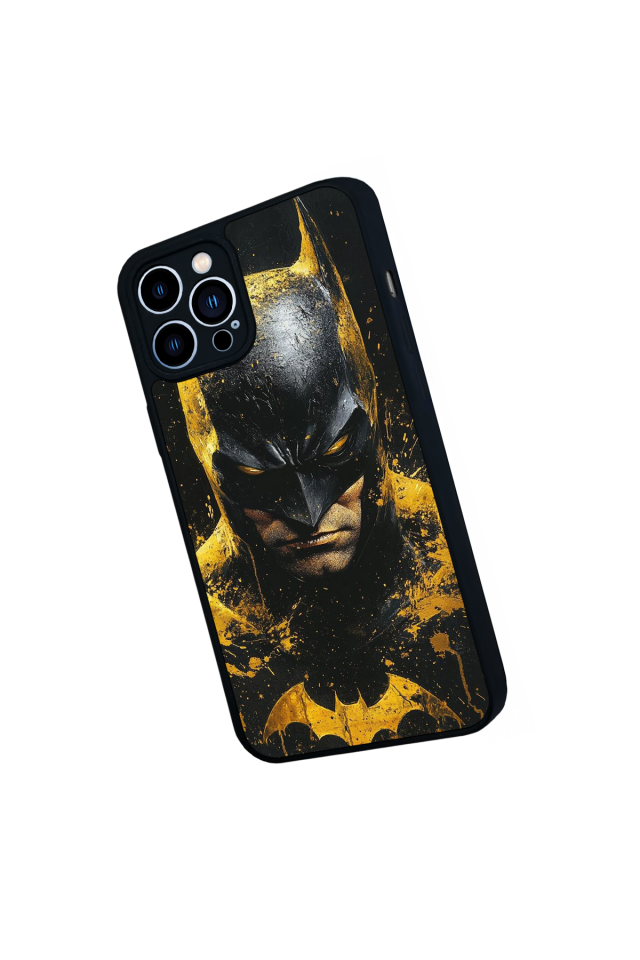 iPhone 12 Pro Max Uyumlu Batman Tasarımlı Glossy Premium Kılıf