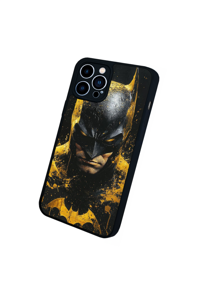 iPhone 12 Pro Max Uyumlu Batman Tasarımlı Glossy Premium Kılıf