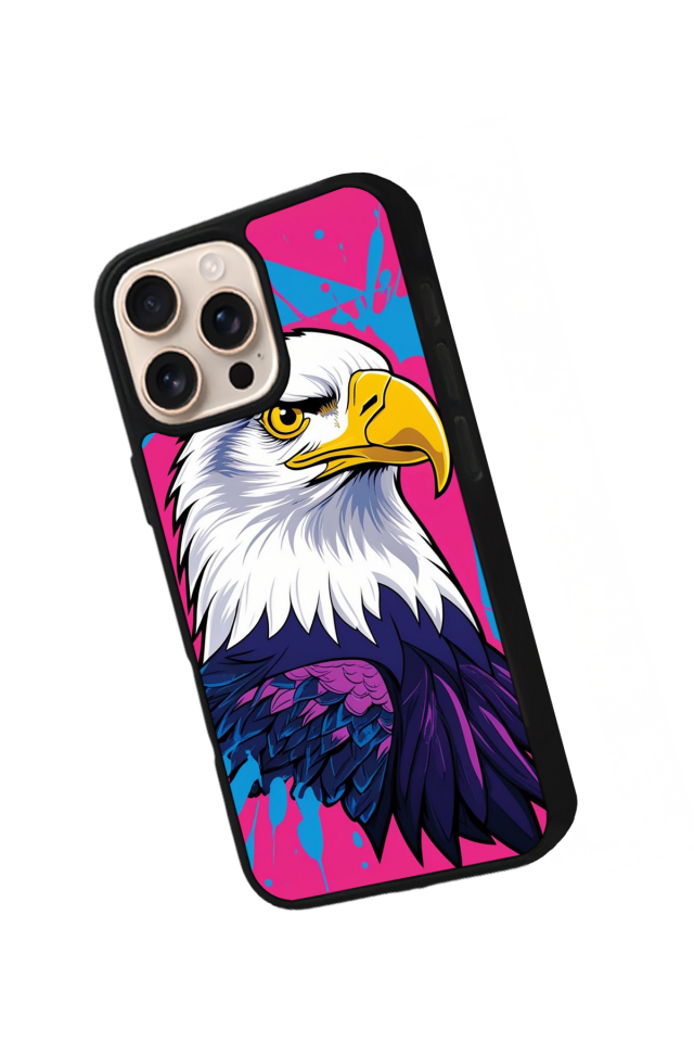 iPhone 16 Pro Uyumlu Besiktas Tasarımlı Glossy Premium Kılıf