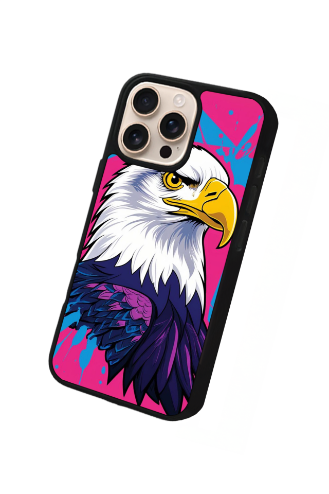 iPhone 16 Pro Uyumlu Besiktas Tasarımlı Glossy Premium Kılıf