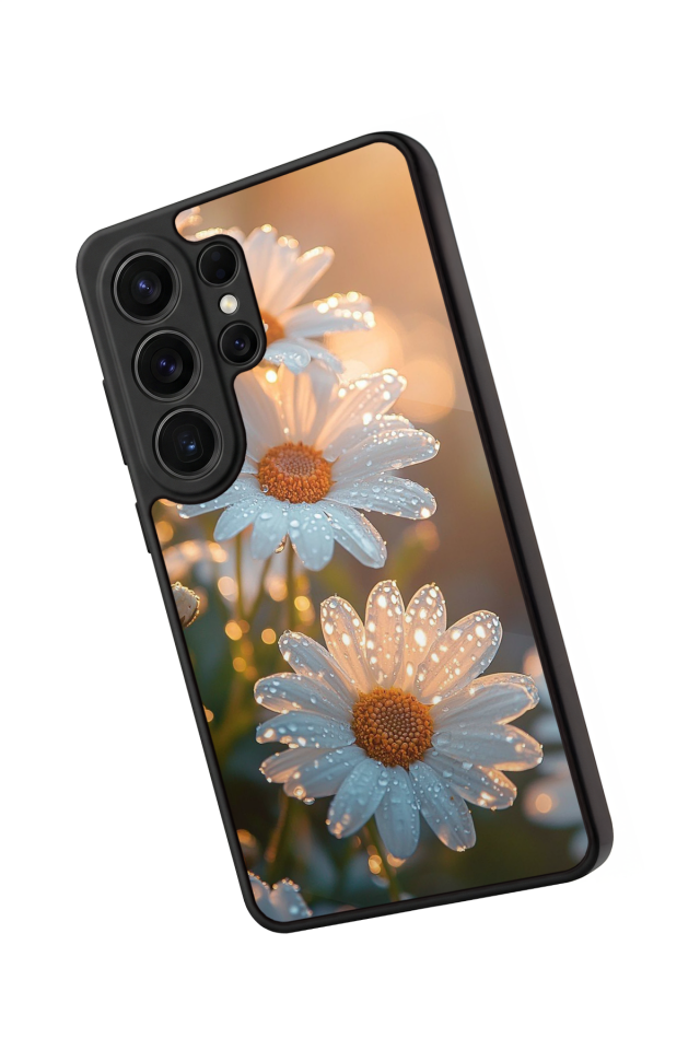 Samsung Galaxy S26 Ultra Uyumlu Cicek Tasarımlı Glossy Premium Kılıf