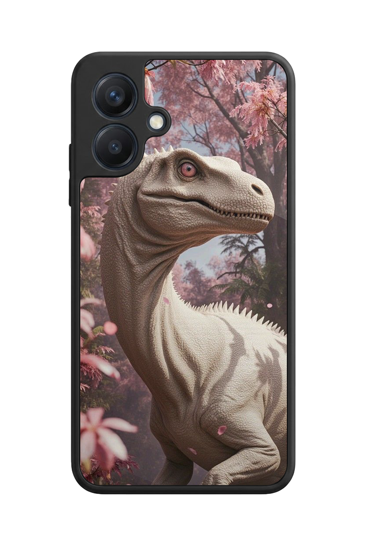 Samsung Galaxy A07 Uyumlu Dinazor Tasarımlı Glossy Premium Kılıf