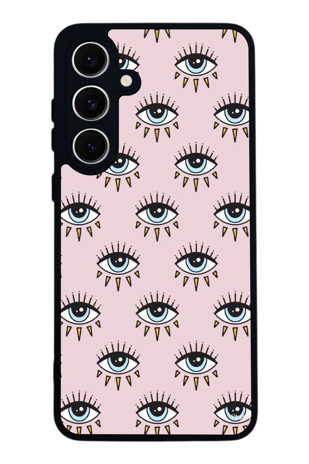 Samsung Galaxy A16 Uyumlu Göz Tasarımlı Glossy Premium Kılıf