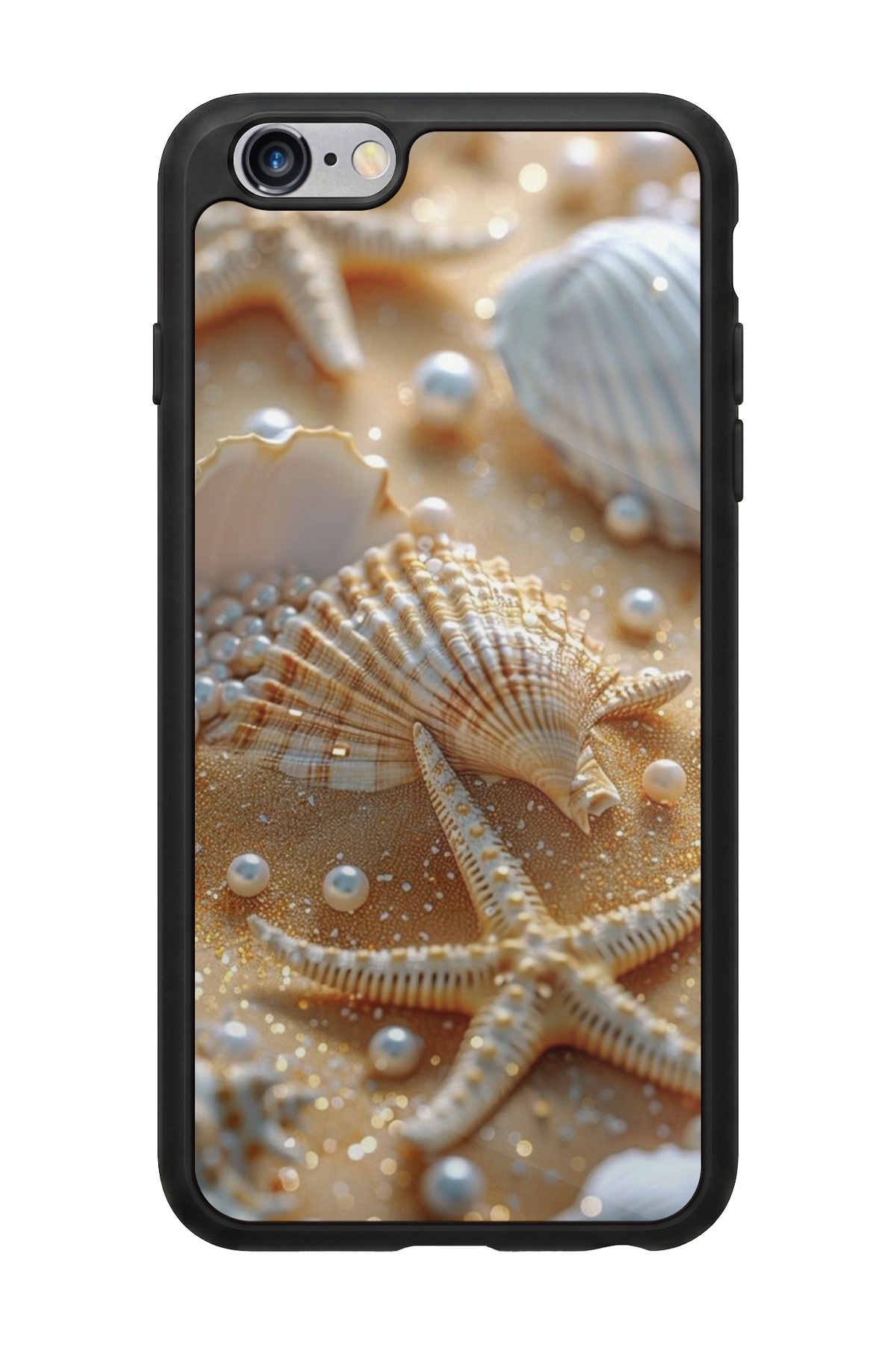 iPhone 6s Plus Uyumlu  İnci Tasarımlı Glossy Premium Kılıf
